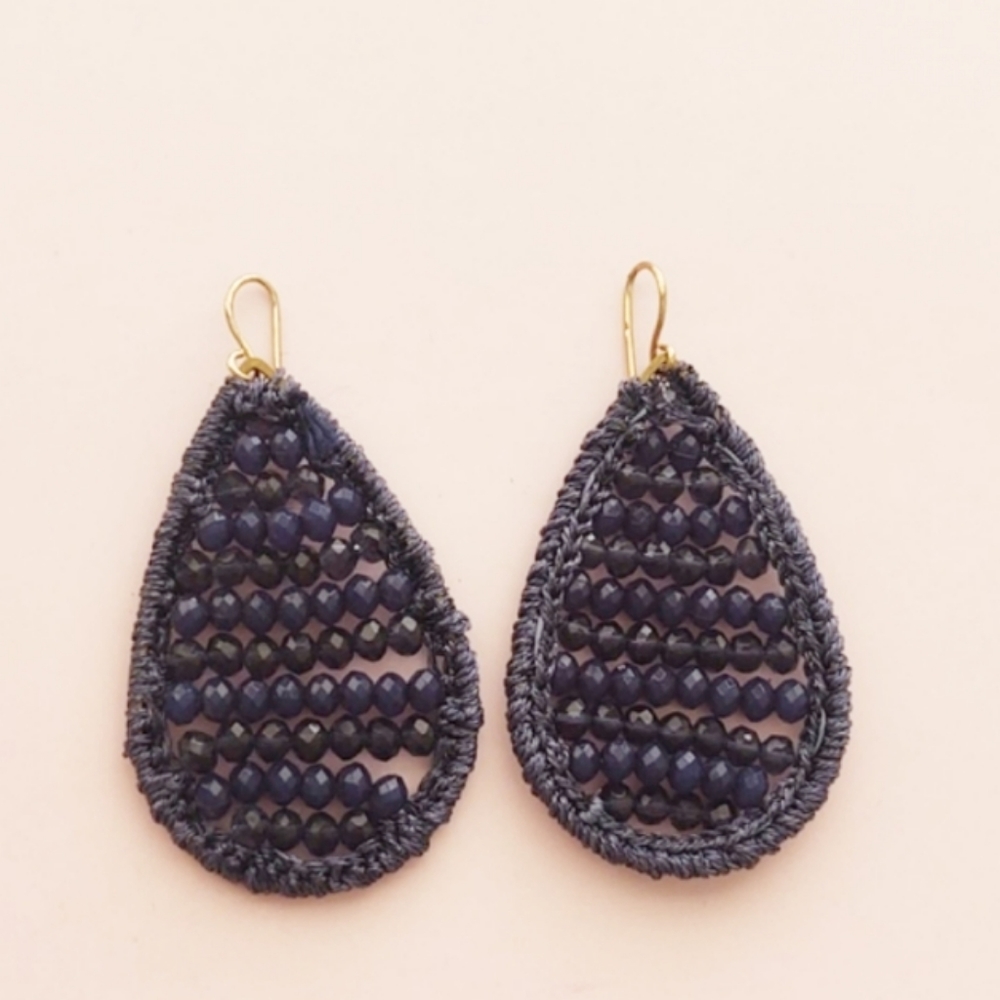 Stella & Dot Beaded Earrings